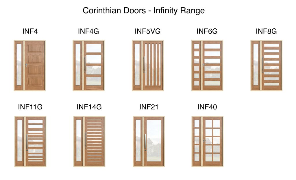 3D Models – Corinthian Doors Infinity&nbsp;Range